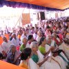 A Sizeable Audience participate by their presence